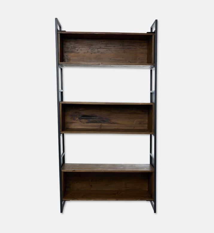 Home Deco and More Judy Pine Wood Half Shelf, Packshot View