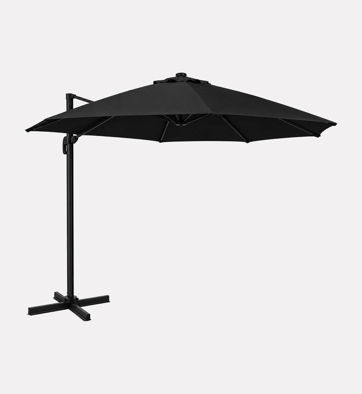 Home Deco and More Large Outdoor Umbrella, Dark-grey, 300-cm, Packshot View
