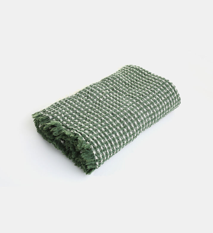 Honey Waffle Cotton Wool Throw