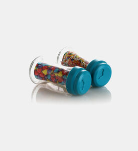 Glass Sprinkle Shakers 2-piece Set