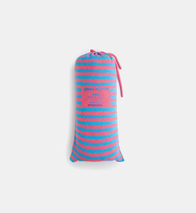 Green Petition Maris Amber Stripped Beach Towel, Fuchsia, 100x180-cm, Packshot View
