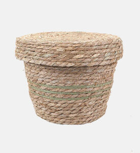 Rattan Wood Storage Basket
