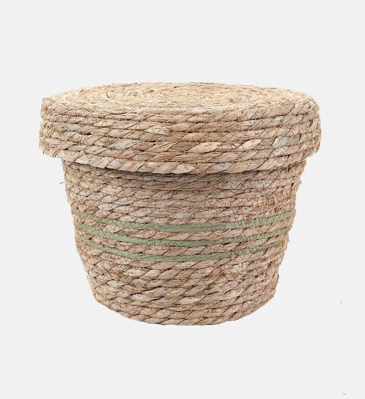 Rattan Wood Storage Basket