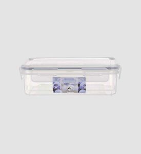 Home Deco and More Plastic Airtight Food Container, Clear, 2-l, Packshot View