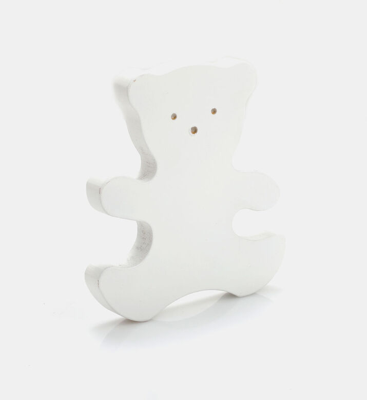 Bear-shape Wood Rod Finial
