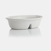 Oval Divided Baking Dish 28x22cm