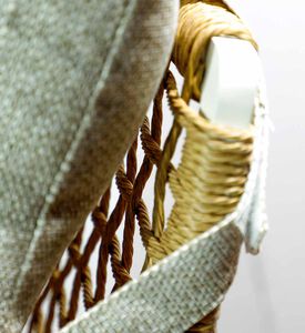 Como Armchair Foot Stool Set