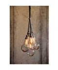 Hanging Lamp Fida Glass Nickle