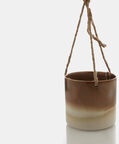 Cylindrical Hanging Flower Pot