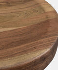 Ethanic Acacia Wood Bar Stool