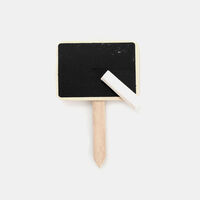 Wood Stick Square Blackboard