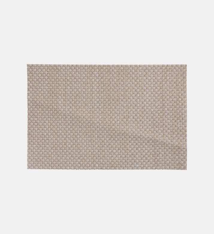 Home Deco and More Rectangular-shape Placemat, Brown, Packshot View