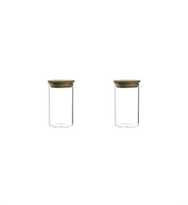 Borosilicate Glass Jar Set