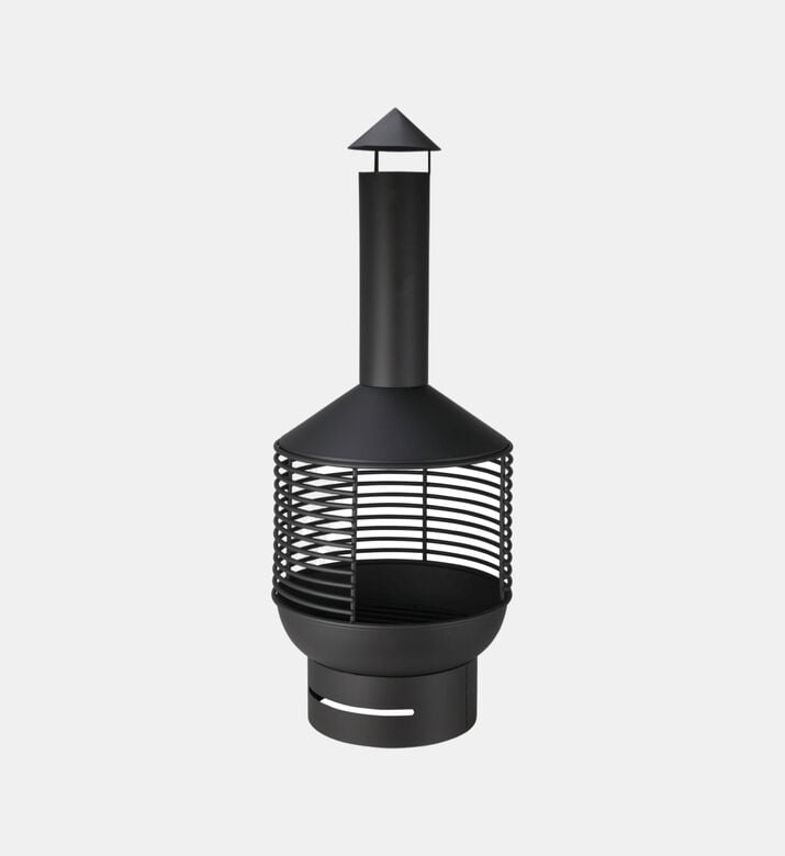 Matte-finish Chimney Fireplace