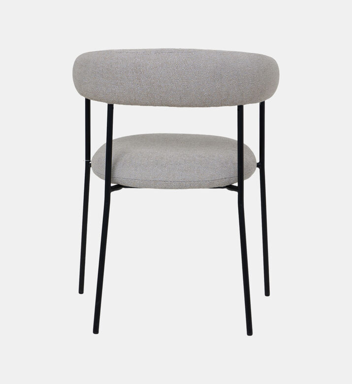 Dan Form Plenti Boucle Fabric Dining Chair, Taupe, Packshot View