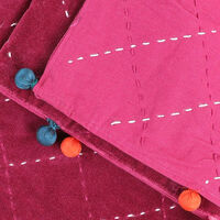 Cotton Tassels Bed Cover