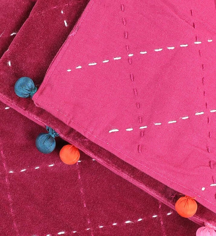 Cotton Tassels Bed Cover Cotton Tassels Bed Cover