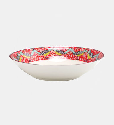 Birds Porcelain Soup Plate - 20.5 X 4.6 Cm