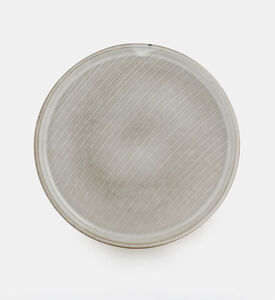 Home Deco and More Rustic Washed Round Plate, Packshot View