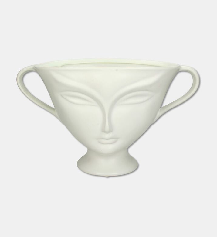 Kersten Fine Earthenware Face Planter, Packshot View