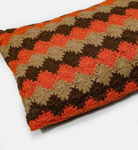 Home Deco and More Rico Cotton Rectangular Cushion, Packshot View