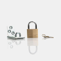 Brass Padlock Lock Key Set