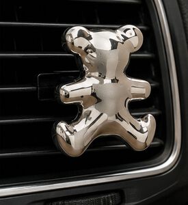 Baci Milano Teodoro Freshener Car Diffuser, Silver, Packshot View