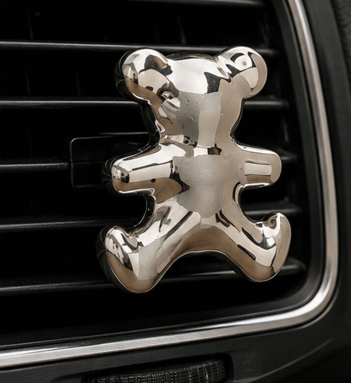 Baci Milano Teodoro Freshener Car Diffuser, Silver, Packshot View