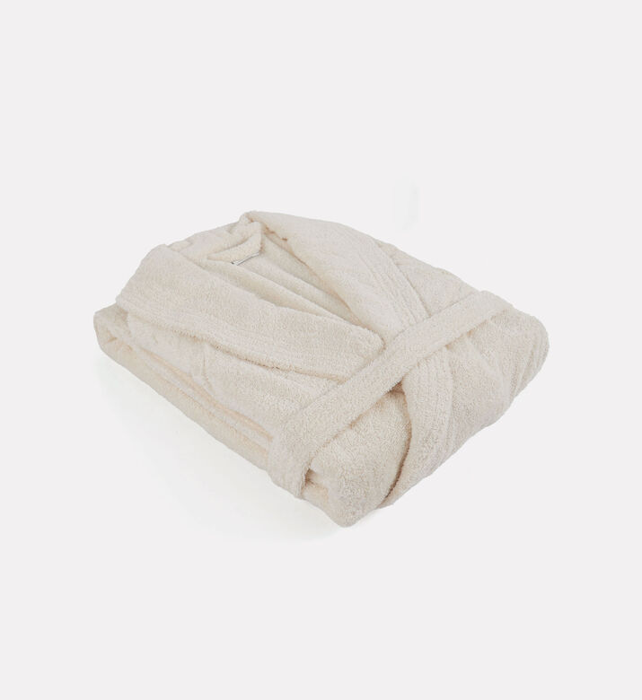 Home Deco and More Single Polycotton Queens Burgs Reverse Duvet Cover 4-piece Set, Cream, M, Packshot View