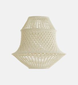 Light and Living Benira Cotton Pendant Lamp, Brown, 60x60x40-cm, Packshot View