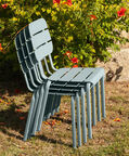 Alicante Aluminum Stackable Chair