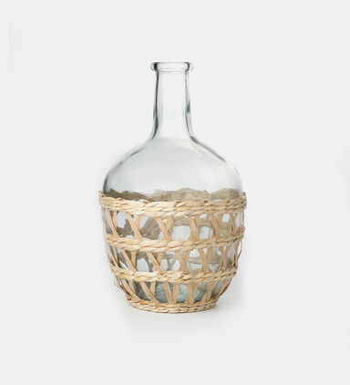 Glass Bottle Vase 18 X 31 X 18 Cm