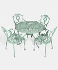 Bistro Dining Table With 4 Chairs Green