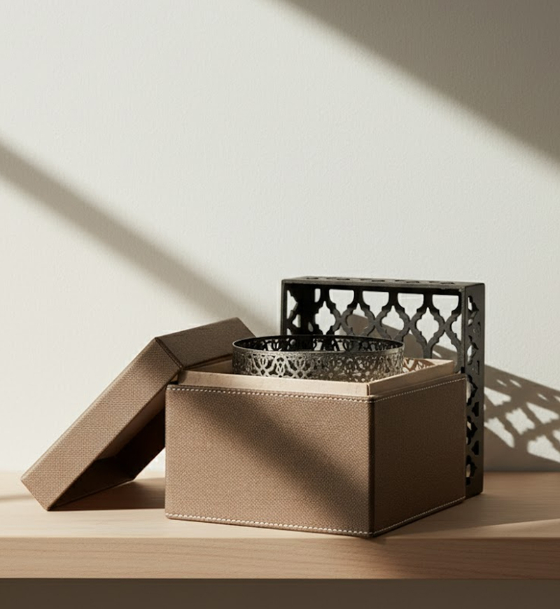 Arbisque Cylinder Candle