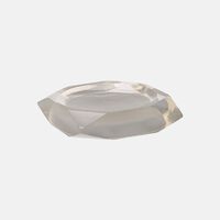 Glass Diamond Soap Dish