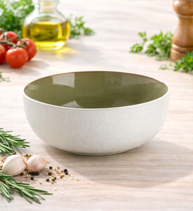 Home Deco and More Ceramic Rustic-inspired Bowl, Packshot View