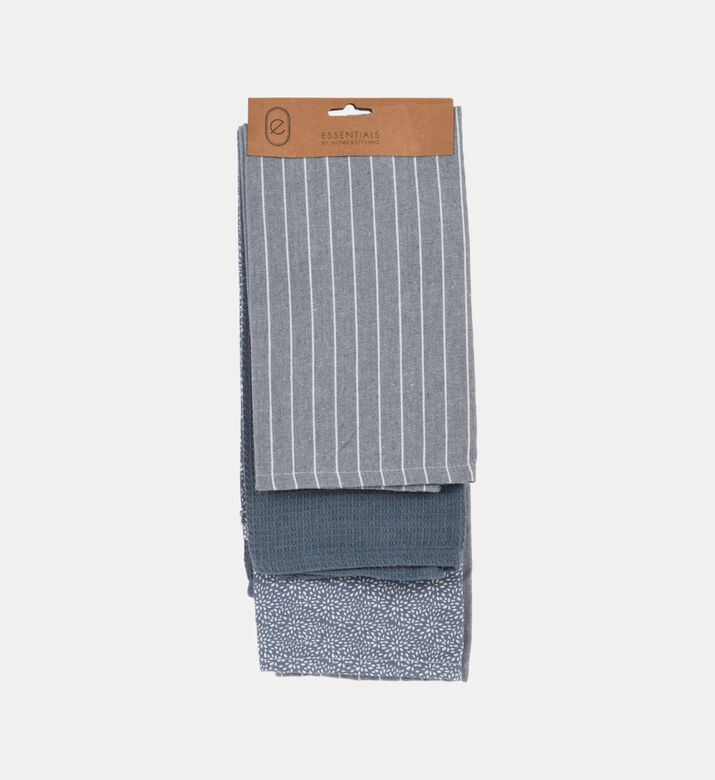 Waffle Design 3-piece Towel Set