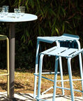 Alicante Aluminum Bar Stool