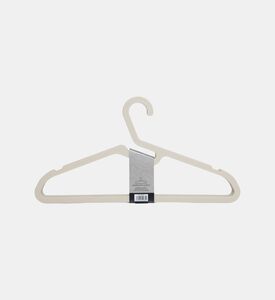 Home Deco and More Rounded Edges Clothes Hanger, Black, Packshot View