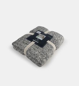 Cannon Melange Textured Knitted Cotton Throw, Packshot View