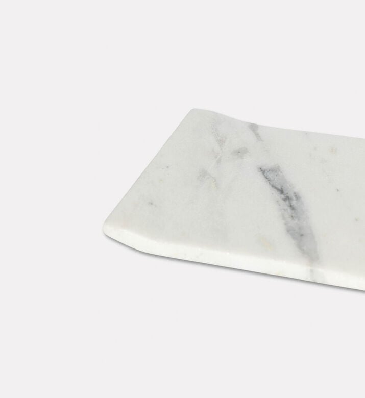 Home Deco and More Tracy Solid Marble Tray, Packshot View