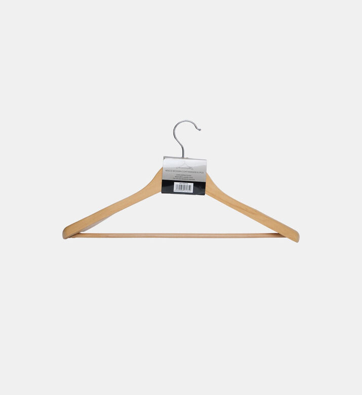 Home Deco and More Wooden Coat Hanger, Packshot View