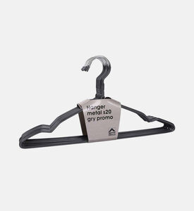 Metal 20-piece Hangers Set