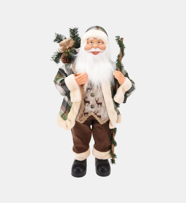 Home Deco and More Holding Bag Christmas Santa Figurine, Multicolor, 26x80-cm, Packshot View