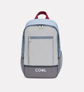 Home Deco and More Cooler Backpack Lunch Bag, White, Packshot View