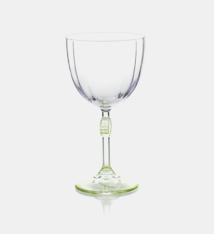 Home Deco and More Duo-tone Color Wine Glass, Yellow, Packshot View Home Deco and More Duo-tone Color Wine Glass, Yellow, Packshot View