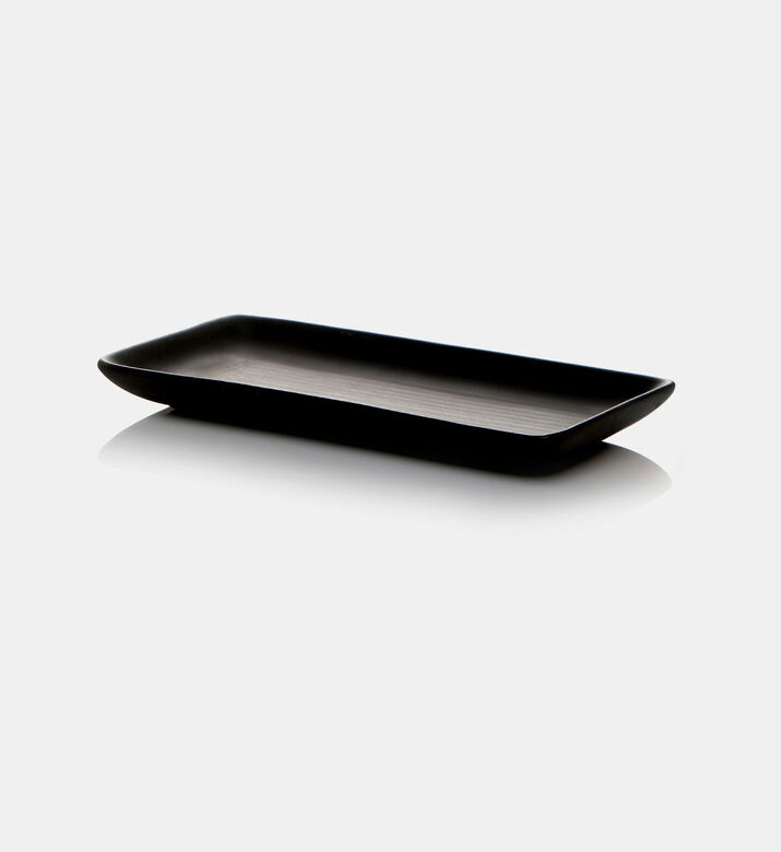 Home Deco and More Ceramic Rectangular Medium Plate, Packshot View