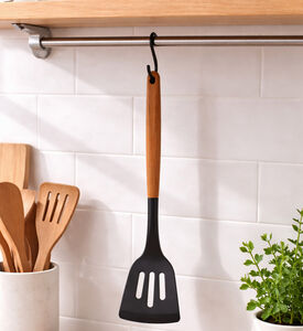 Excellent Houseware Pbt Acacia Wood Handle Spatula, Packshot View