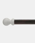 Wooden Round Curtain Rod