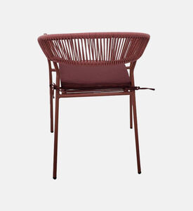 Home Deco and More Geneve Dinning Chair, Terracotta, Packshot View